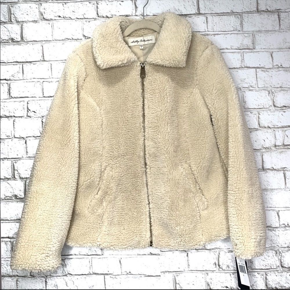 NEW Sebby Teddy Sherpa Jacket NWT - Picture 3 of 7